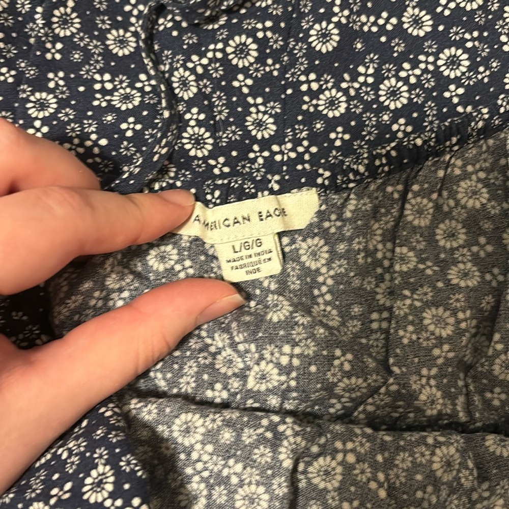 american eagle ruched square neck mini dress - Picture 4 of 4